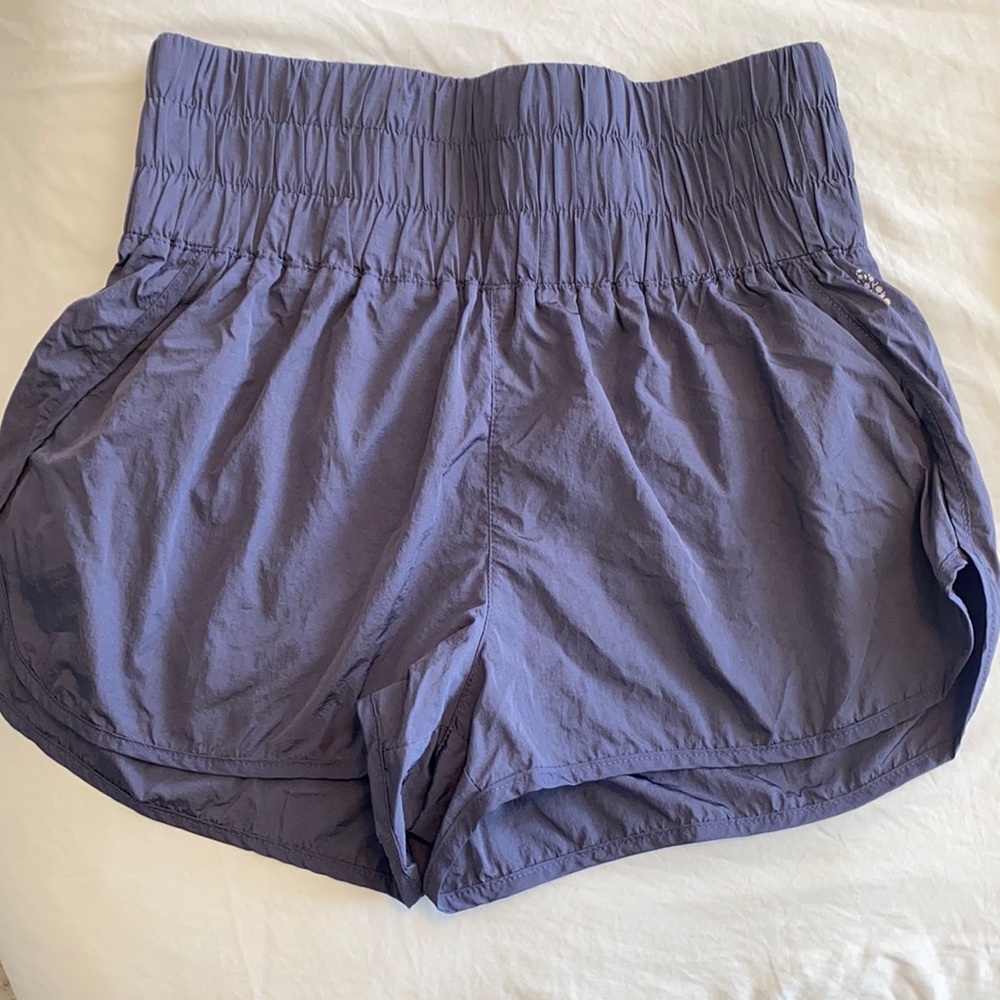 Free People Navy Way Home Shorts